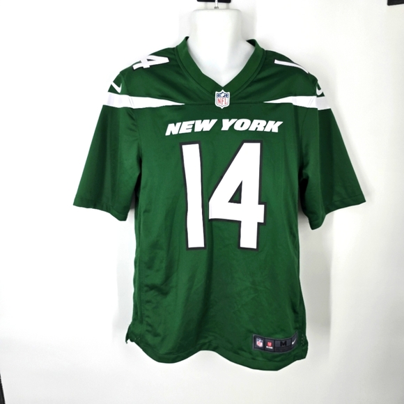 Sam Darnold New York Jets Jersey Men's Medium #14 Nike On Field 921677-393 - Picture 1 of 6